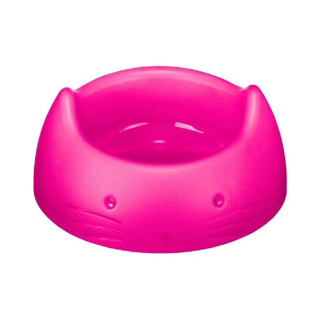 Tazón Comedero Bebedero Rosa para Gatos 200ml