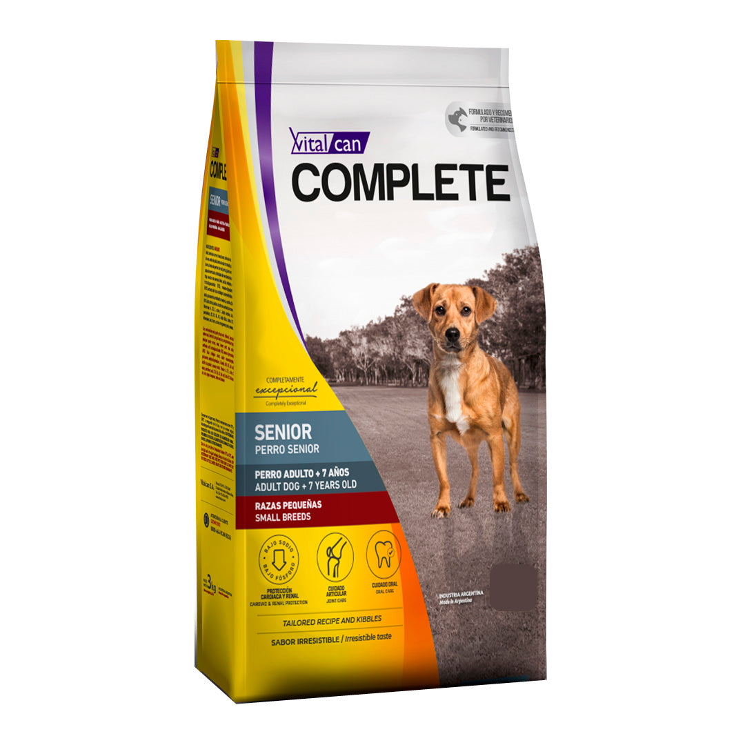 Alimento Complete Perro Adulto Senior Pequeño