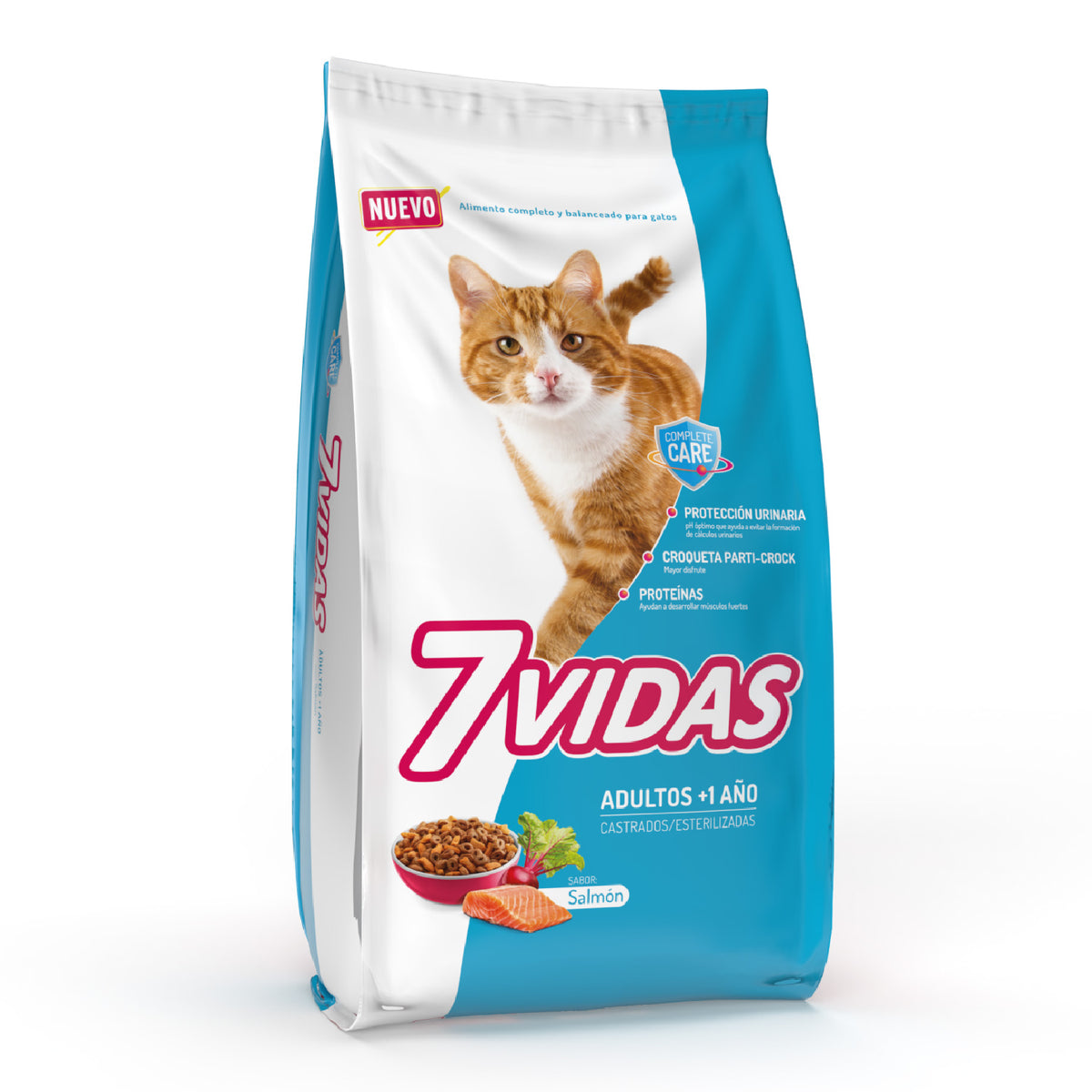 Alimento 7 Vidas Gato Adulto Salmón