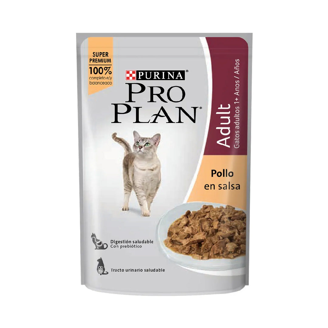 Pouch Pro Plan Gato Adulto sabor Pollo 85gr