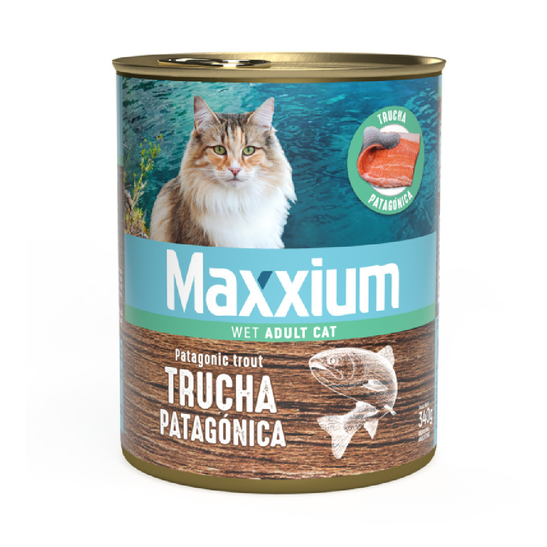 Lata Maxxium Gato Adulto Trucha Patagónica
