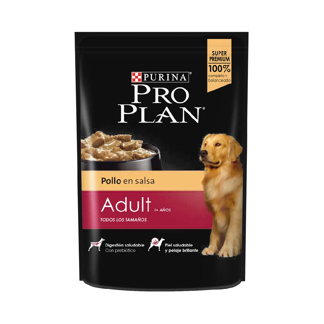 Pouch Pro Plan Perro Adulto sabor Pollo 100gr