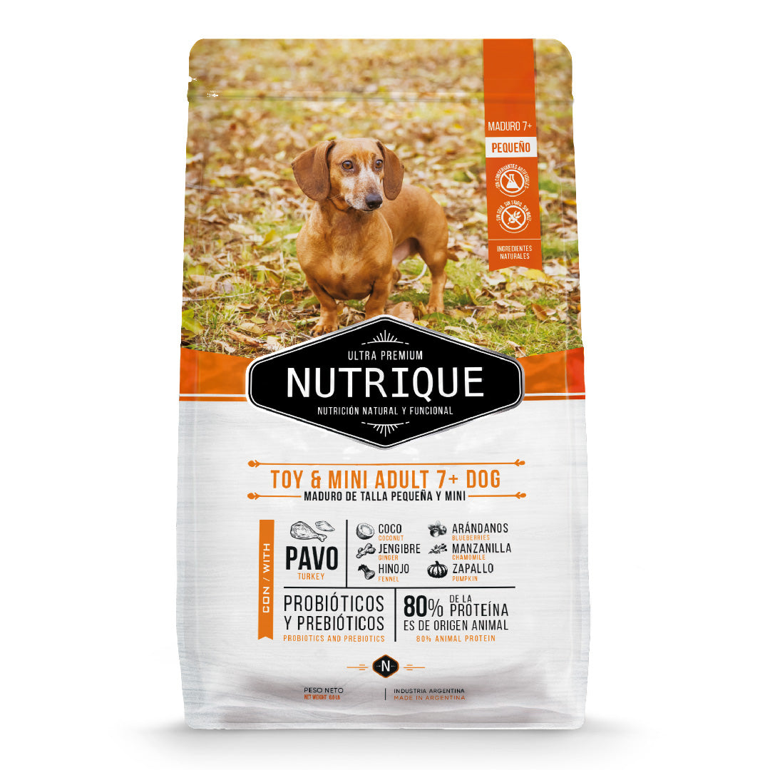 Alimento Nutrique Perro Adulto Senior Pequeño