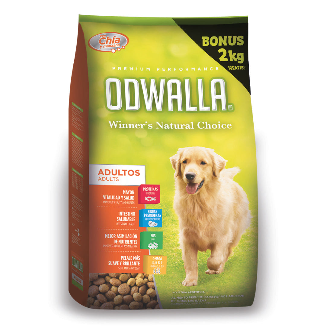 Alimento Odwalla Perro Adulto 20+2kg