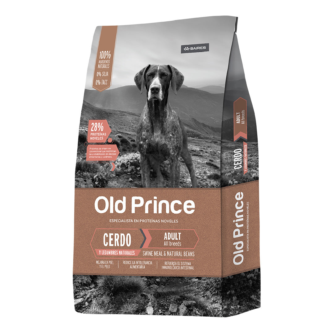 Alimento Old Prince Perro Adulto Cerdo y Legumbres