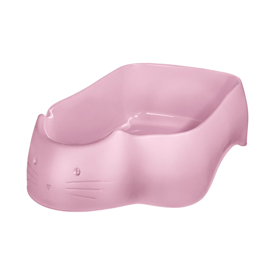 Caja de Arena Rosa para Gatos