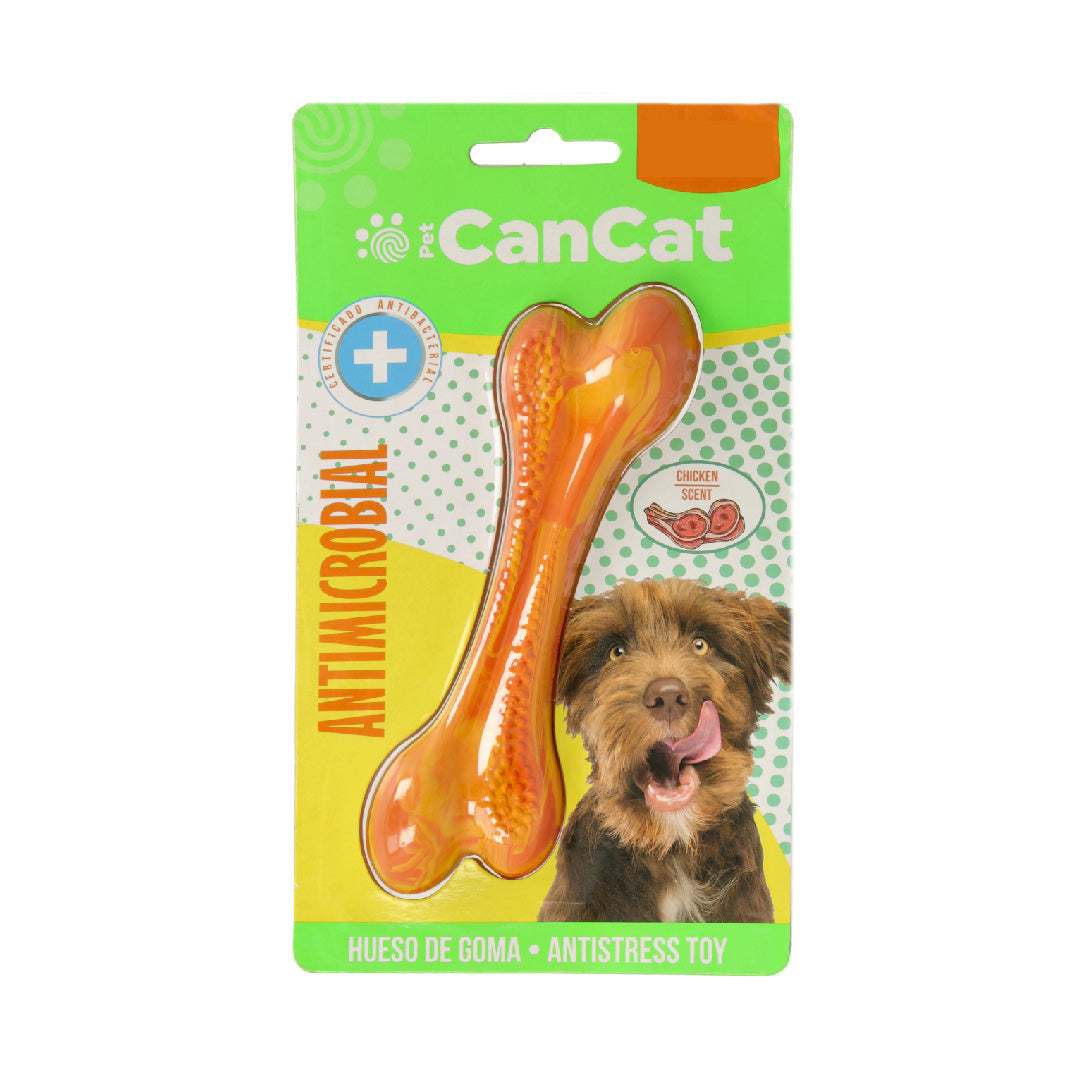 Hueso de Goma Antimicrobial sabor Pollo