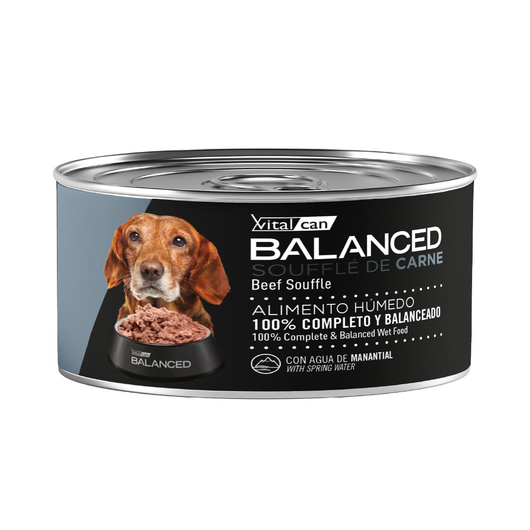 Lata Balanced Perro Adulto Senior Souffle Carne