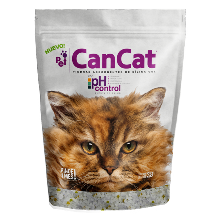 Piedras Sanitarias Gato CanCat Silica Gel Control ph