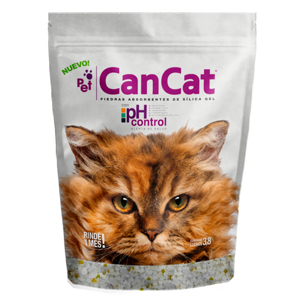 Piedras Sanitarias Gato CanCat Silica Gel Control ph