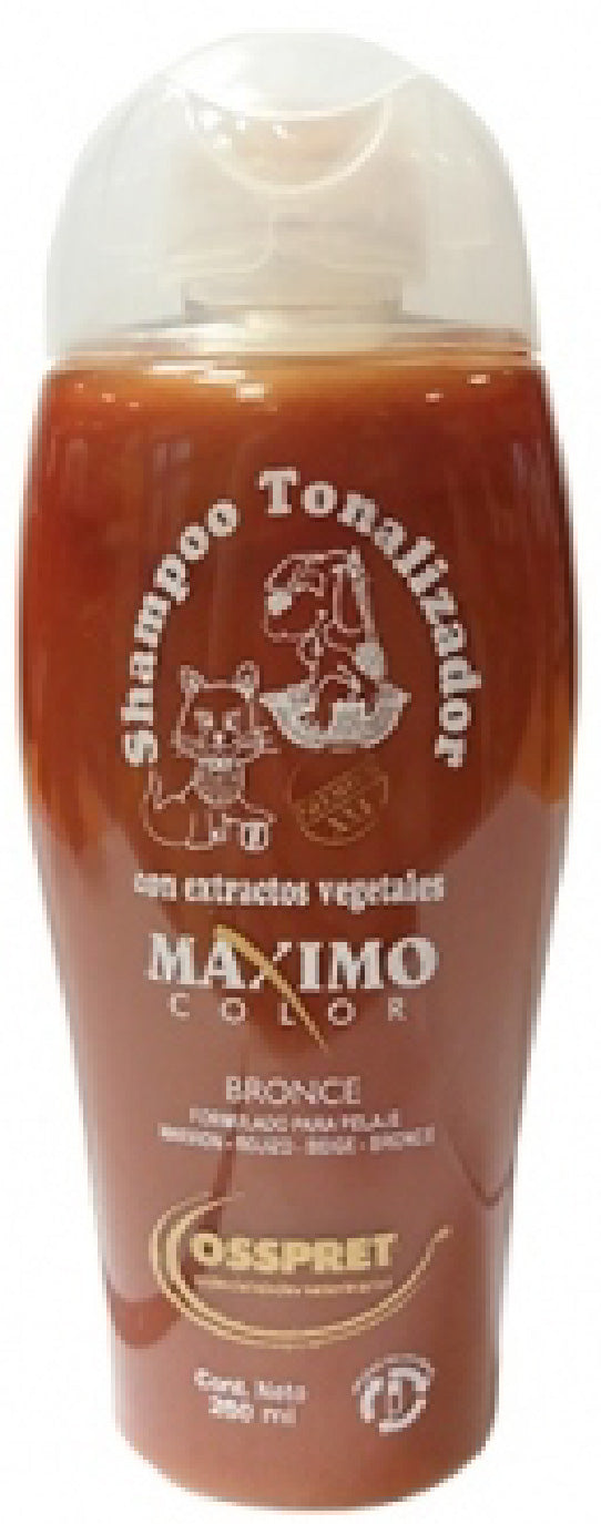 Shampoo Perro Osspret Tonalizador Bronce 250cm3
