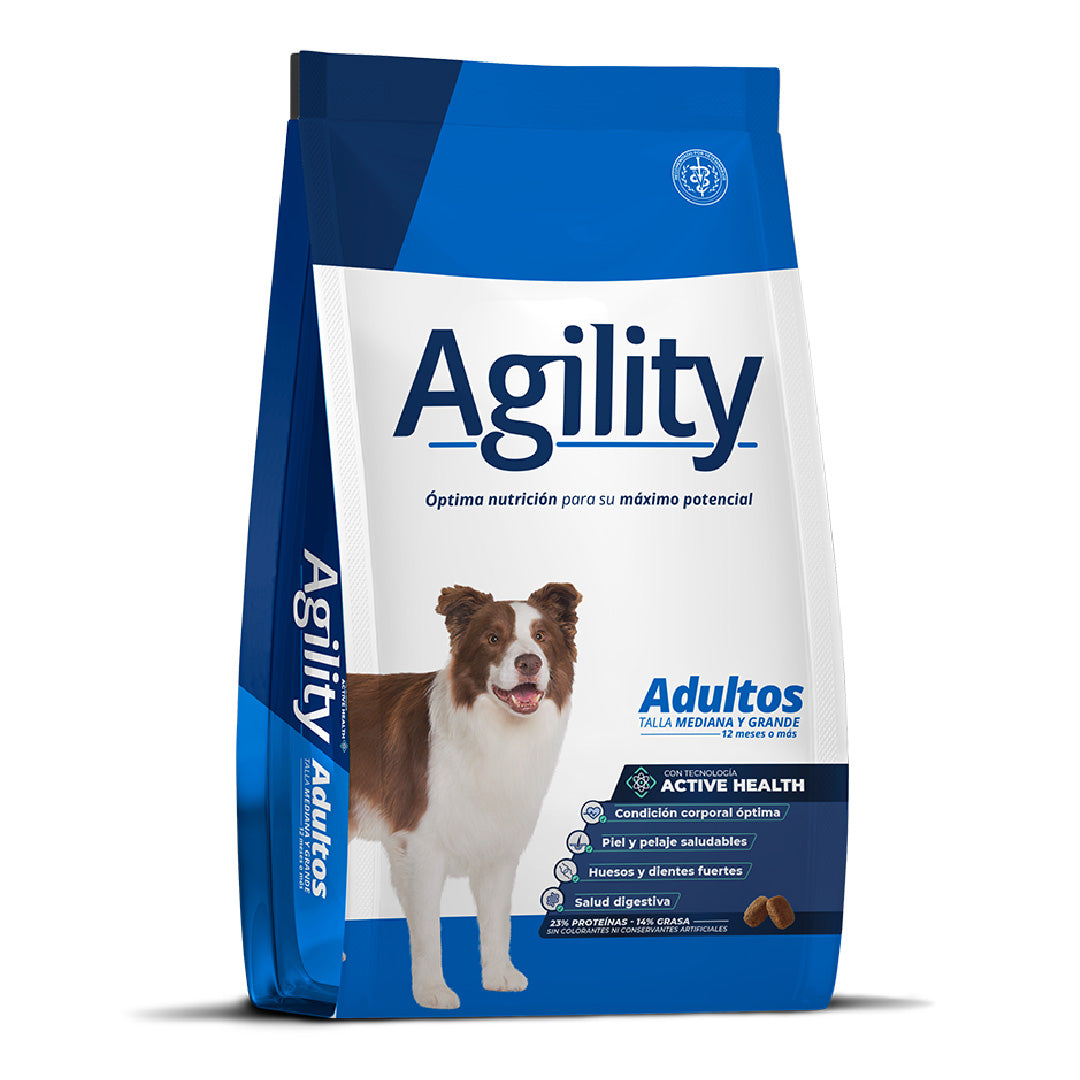 Alimento Agility Perro Adulto 20+2kg