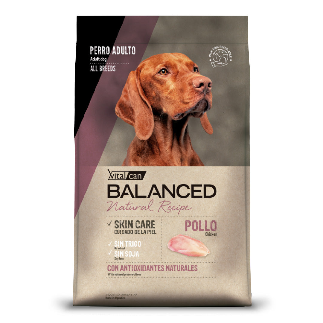 Alimento Balanced Perro Adulto Piel Sensible Pollo