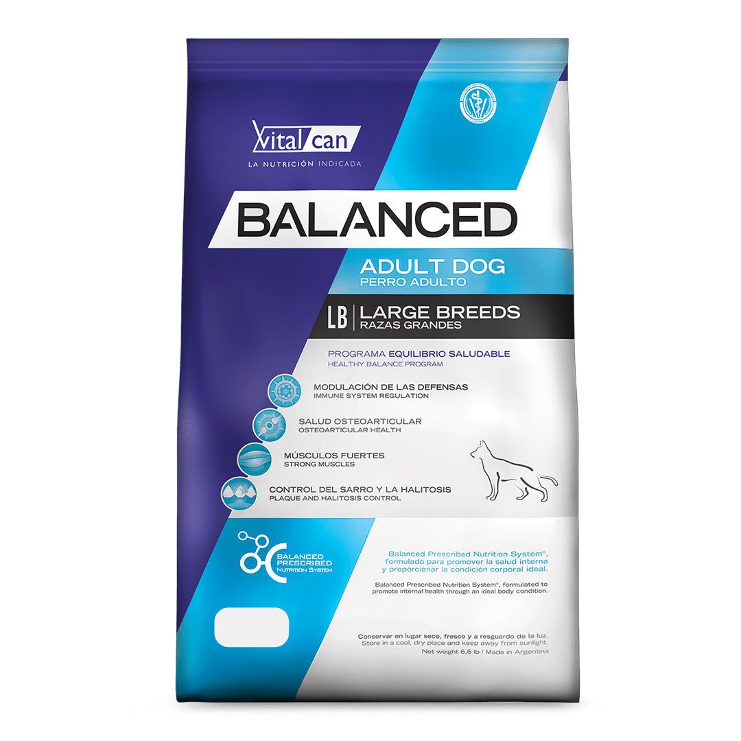 Alimento Balanced Perro Adulto Grande 20+2kg