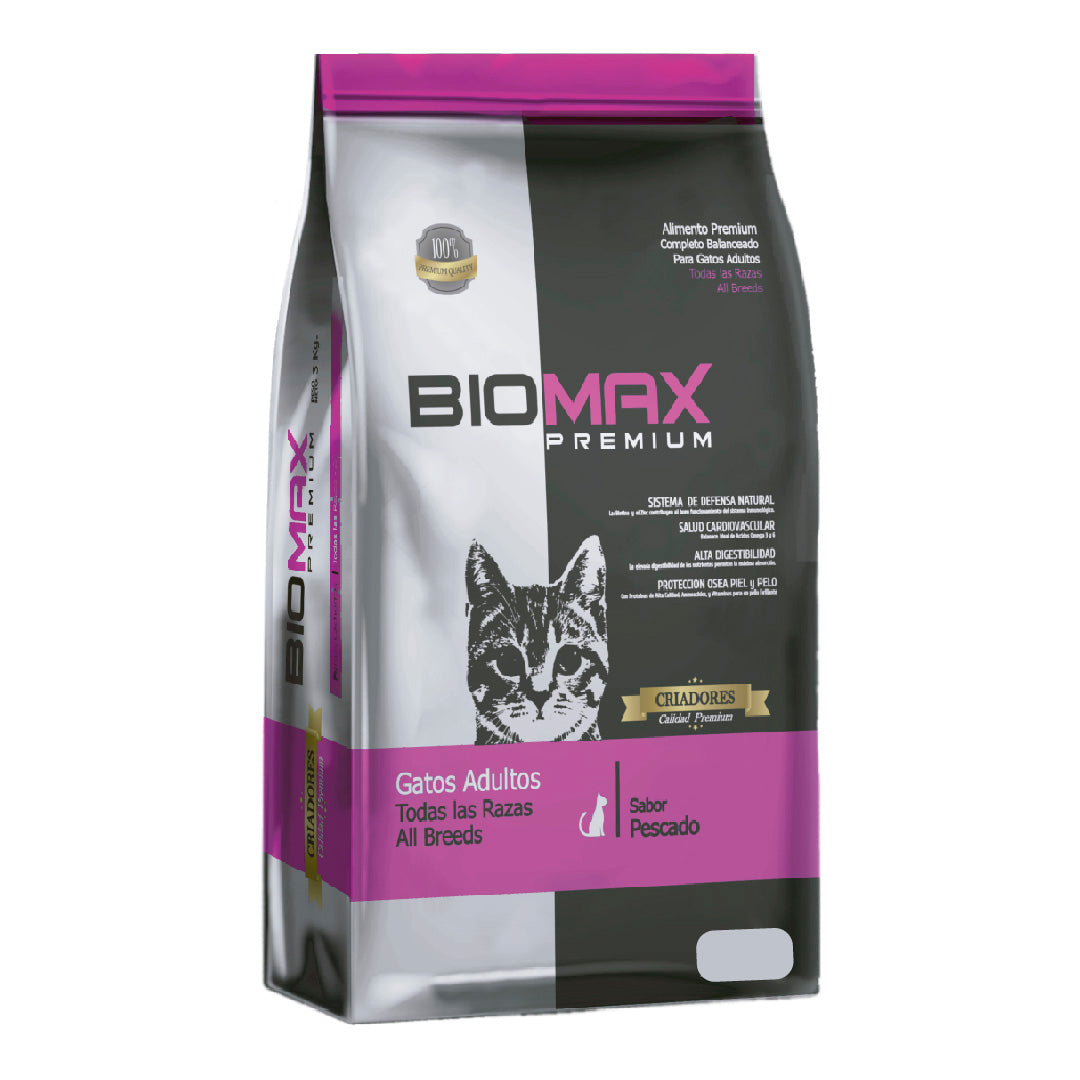 Alimento Biomax Gato Adulto Pescado