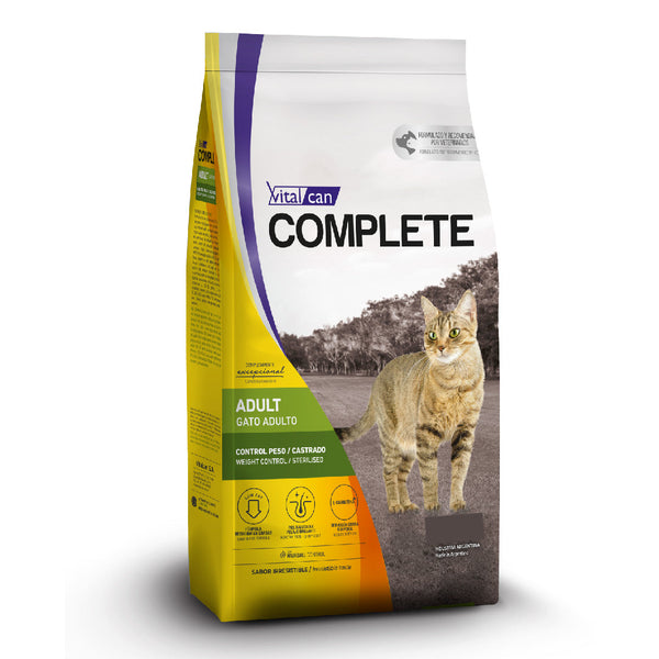 Alimento Complete Gato Control de Peso / Castrado