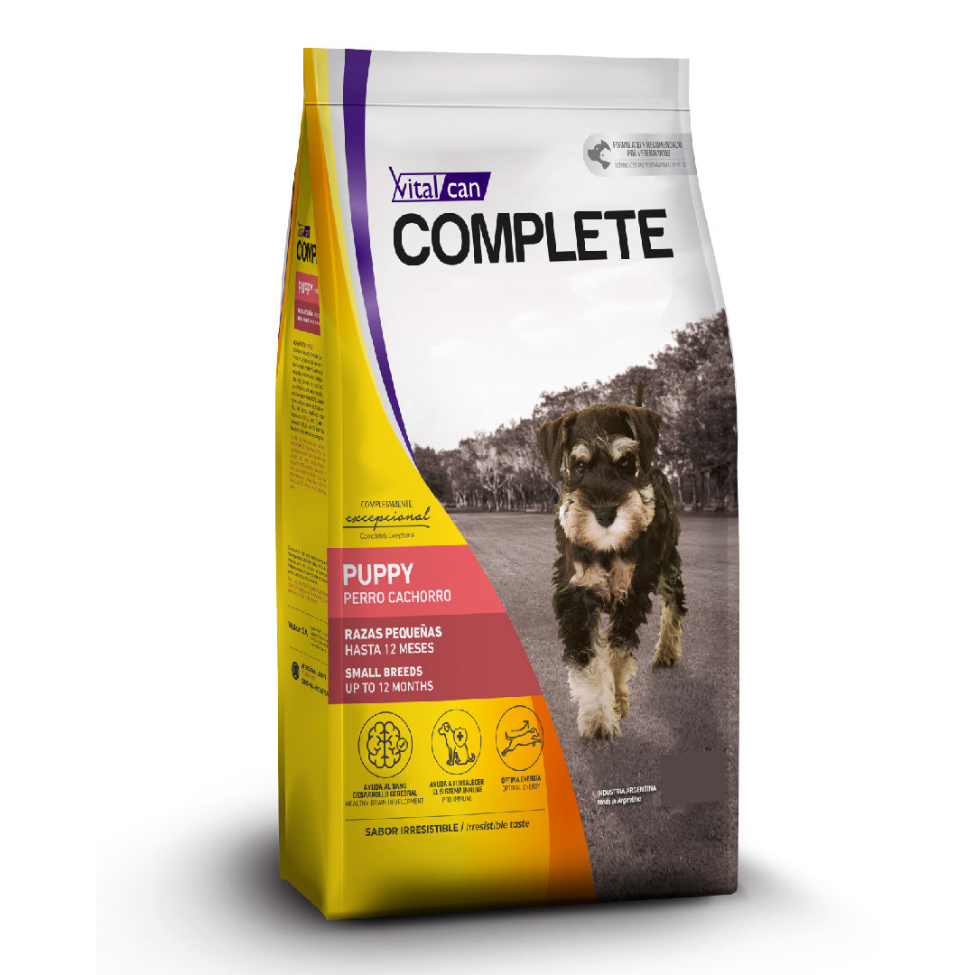 Alimento Complete Perro Cachorro raza Pequeña