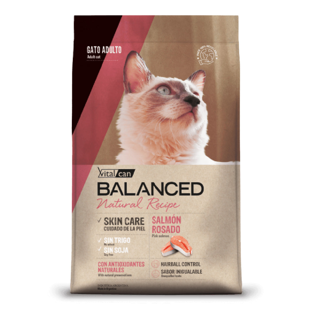 Alimento Balanced Gato Adulto Salmón Rosado