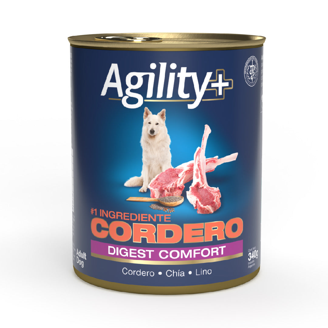 Lata Agility Perro Adulto sabor Cordero Digest Comfort