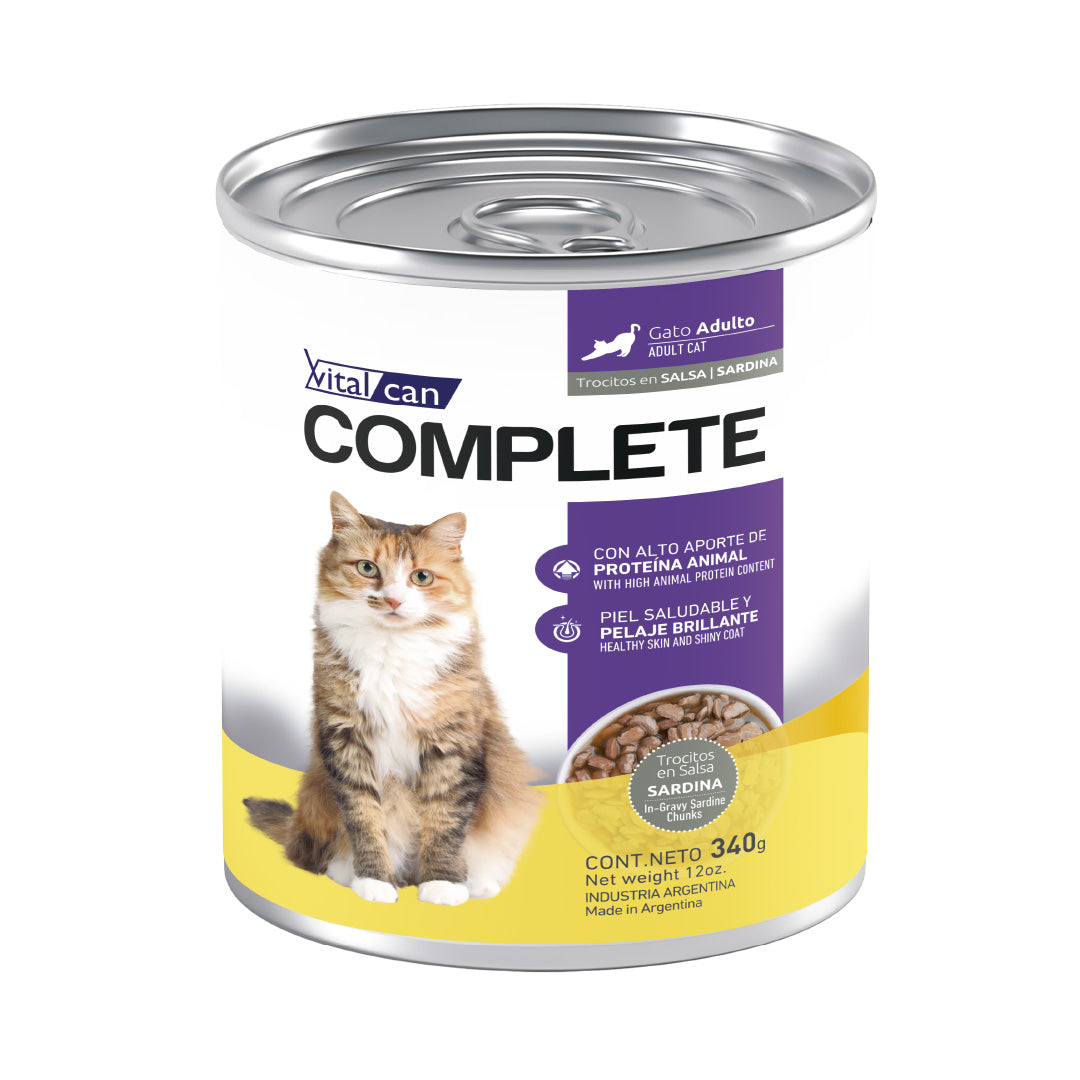 Lata Complete Gato Adulto Sardina