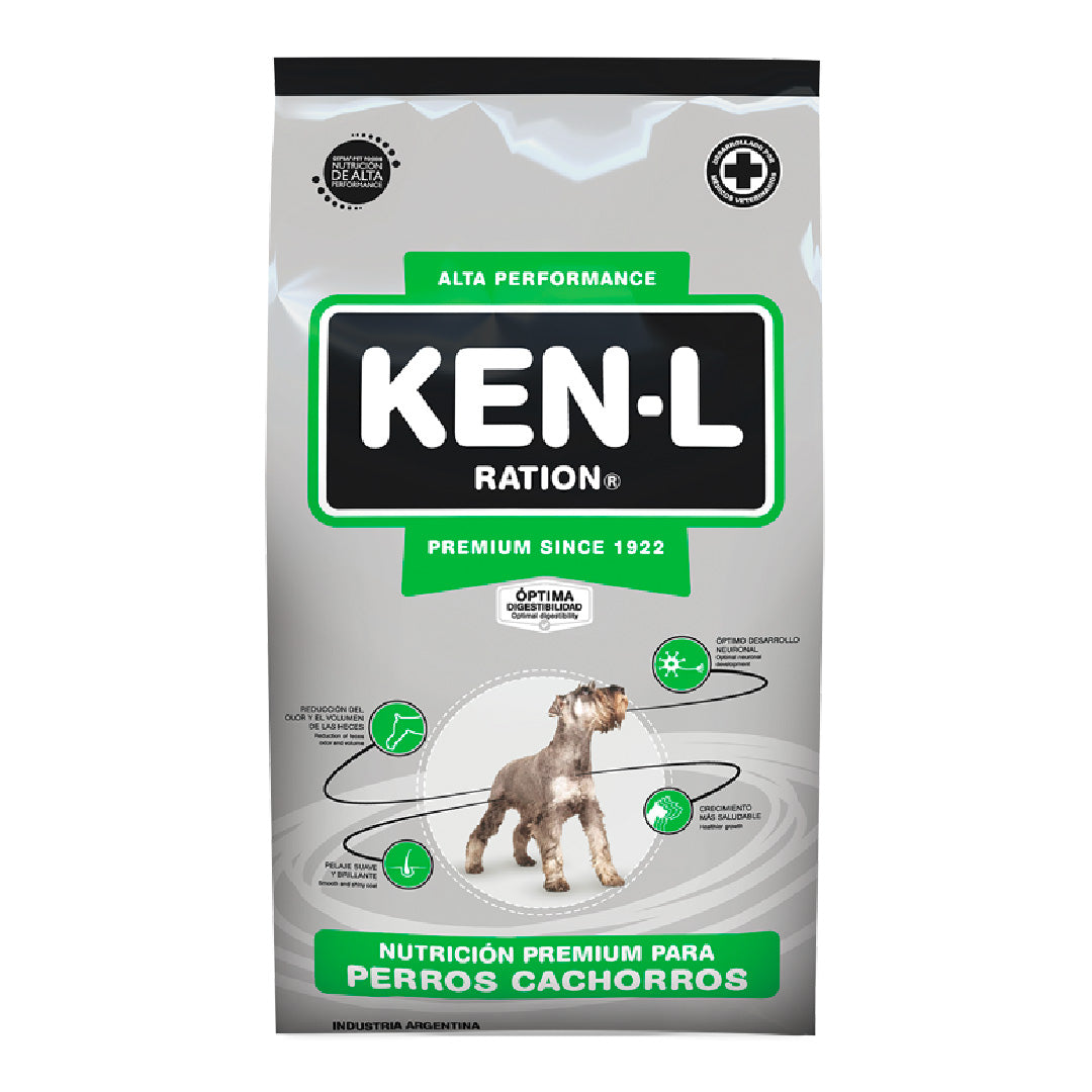 Alimento Ken L Perro Cachorro 15+3kg