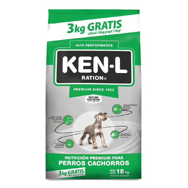 Alimento Ken L Perro Cachorro