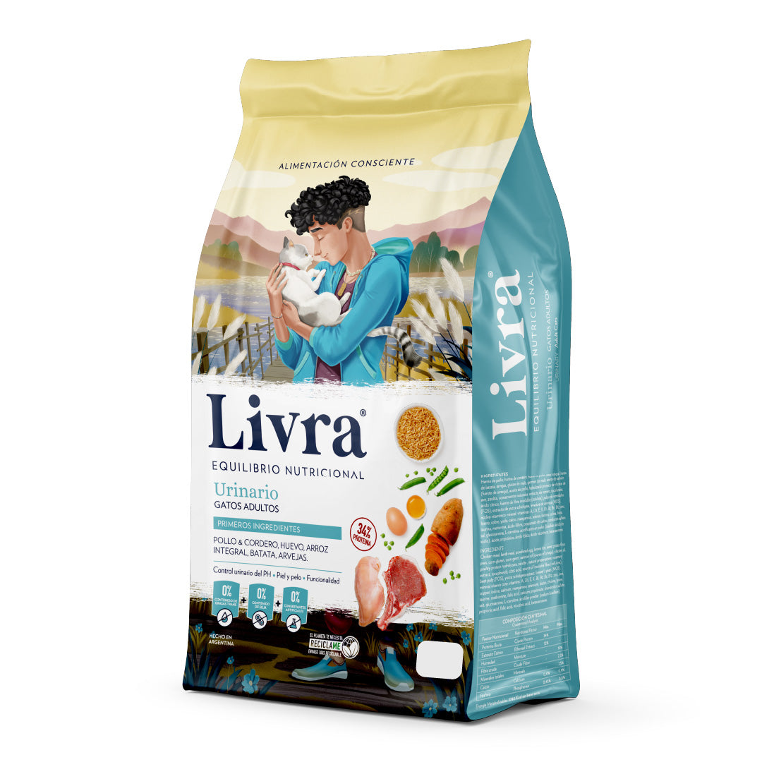 Alimento Livra Gato Adulto Urinario
