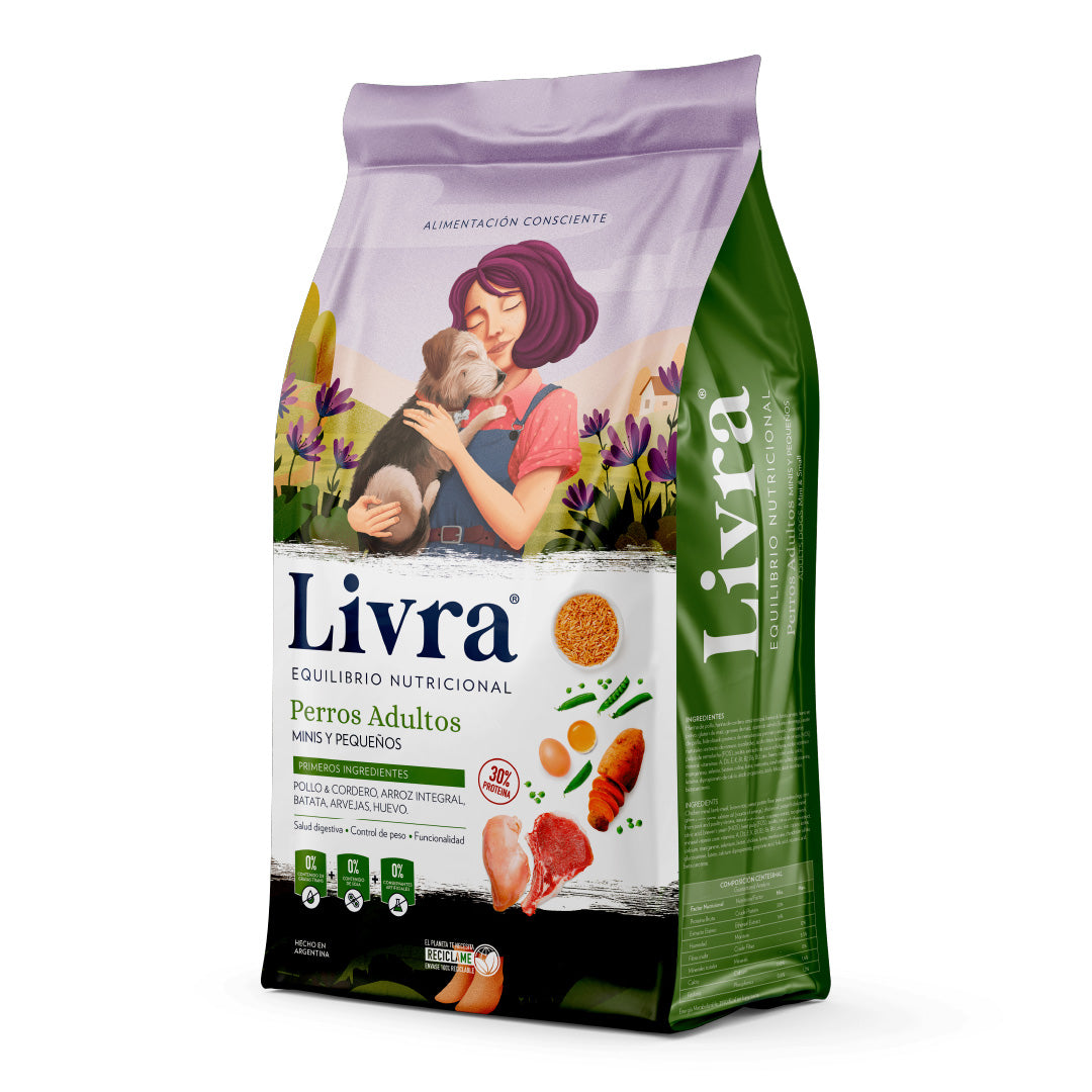Alimento Livra Perro Adulto Pequeño
