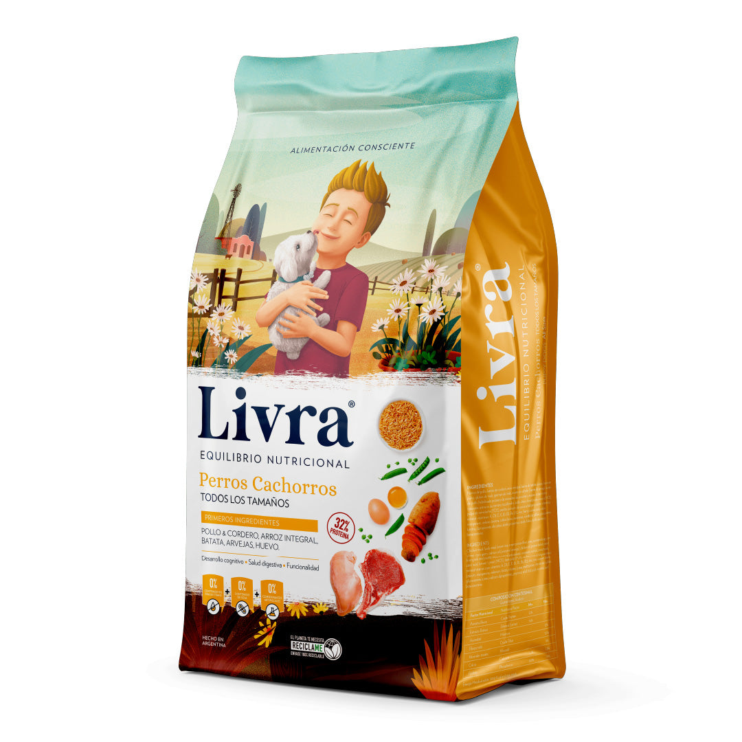 Alimento Livra Perro Cachorro