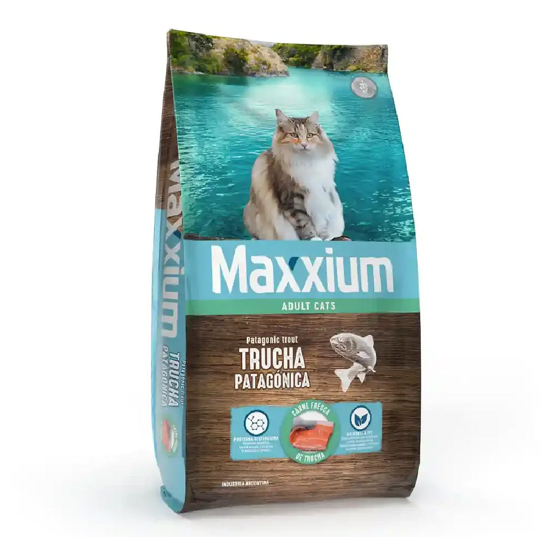 Alimento Maxxium Gato Adulto Trucha Patagónica