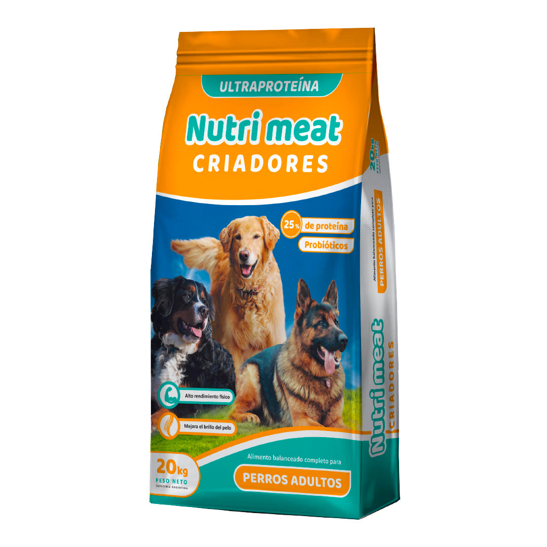 Alimento Nutri Meat Criadores Perro Adulto