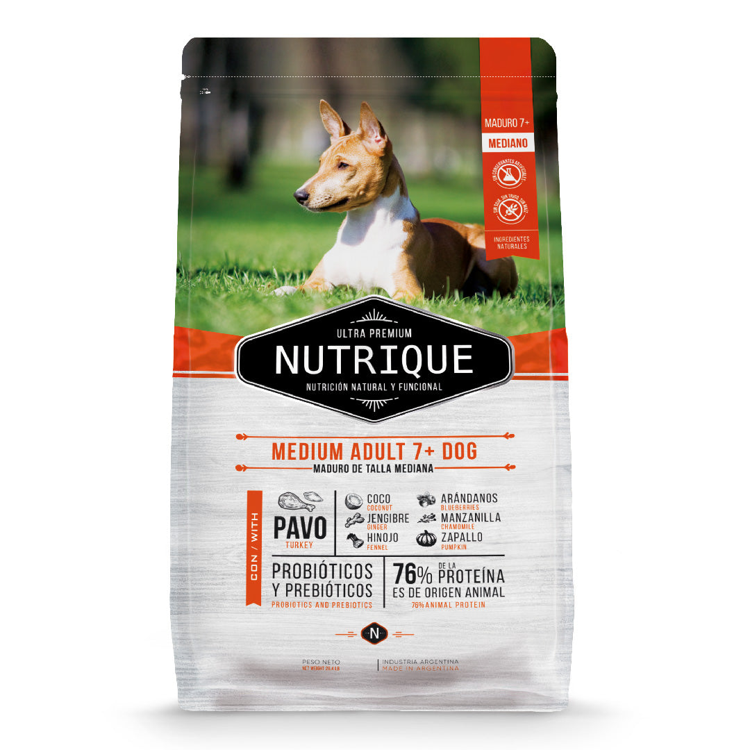 Alimento Nutrique Perro Adulto Senior Grande