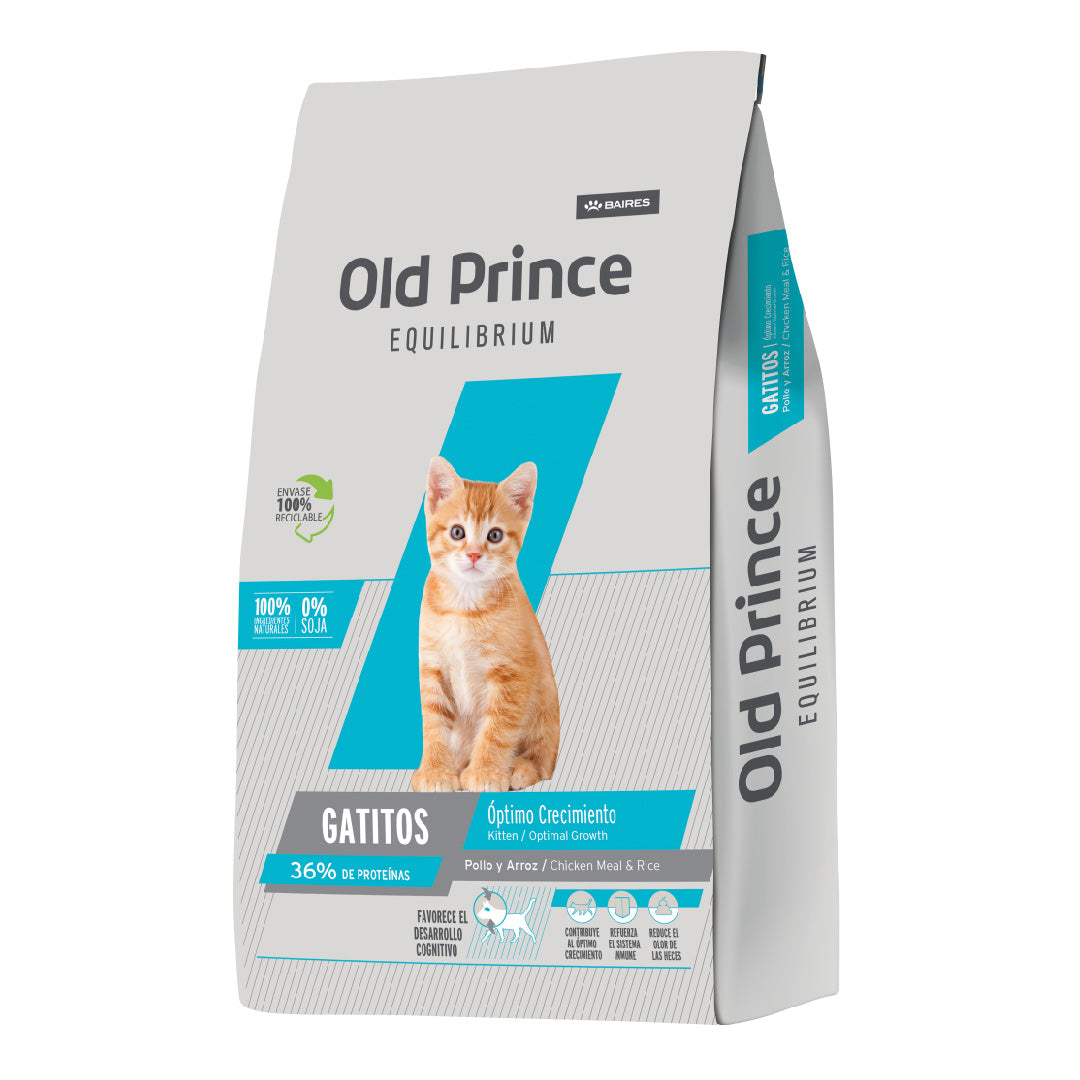 Alimento Old Prince Equilibrium Gato Cachorro Kitten