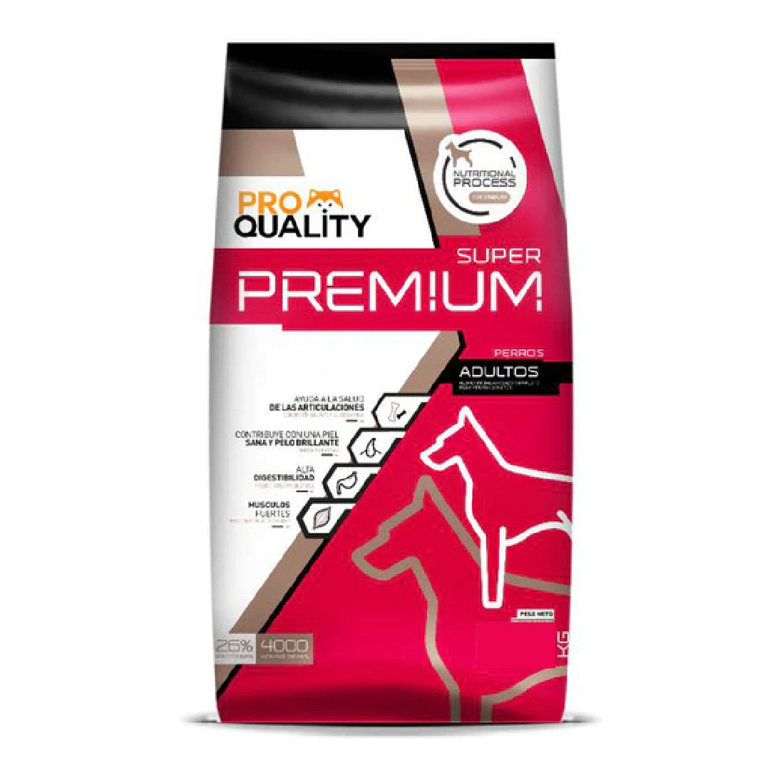Alimento Pro Quality Premium Perro Adulto 20+2kg
