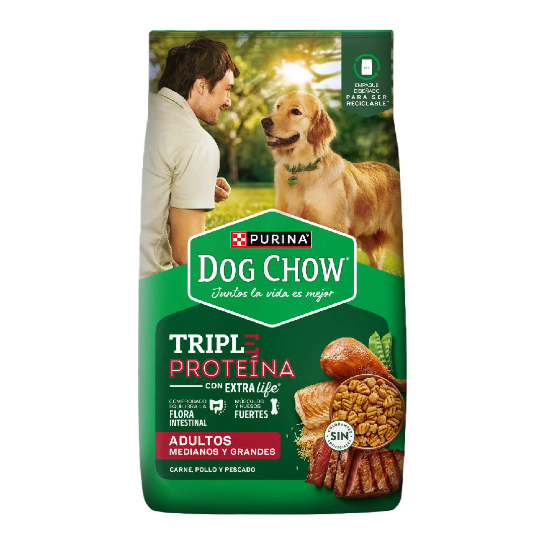 Alimento Dog Chow Perro Adulto Mediano y Grande