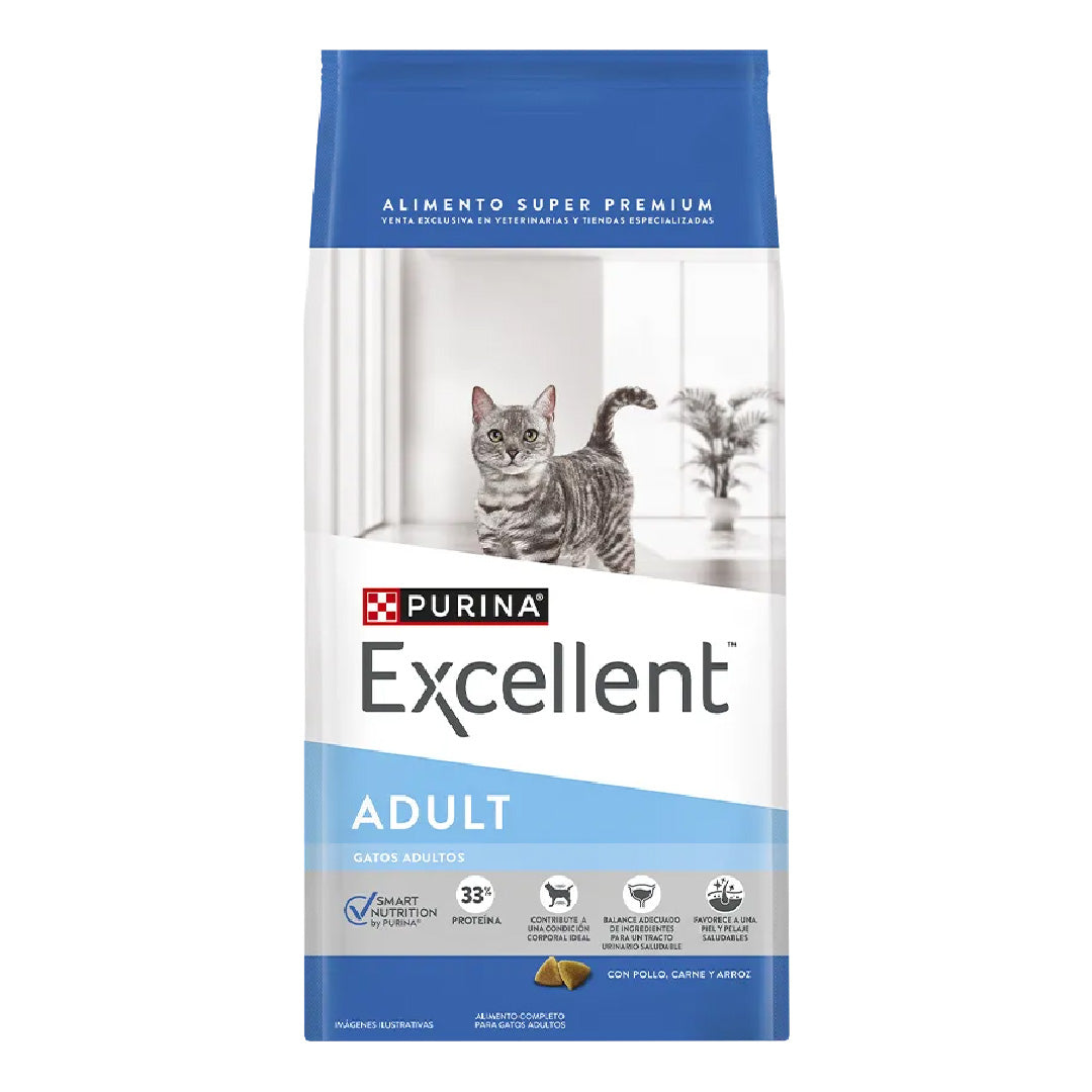 Alimento Excellent Gato Adulto 15+3kg