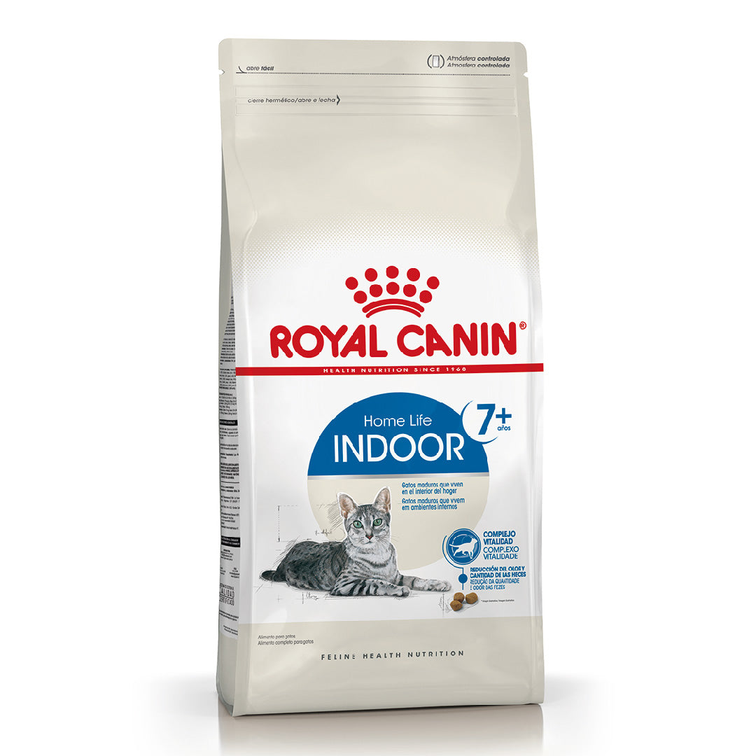 Alimento Royal Canin Gato Indoor edad 7+