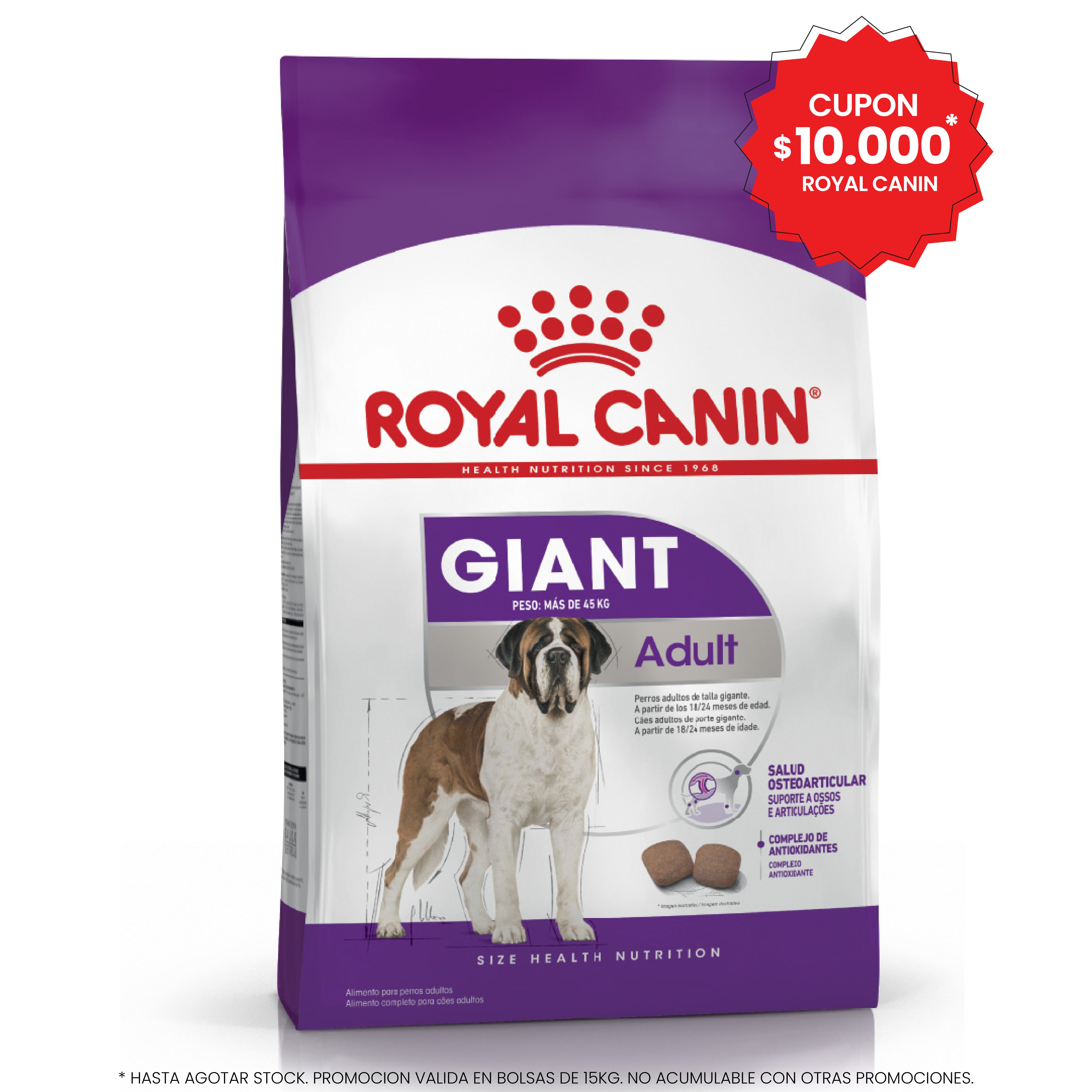 Alimento Royal Canin Perro Giant Adult