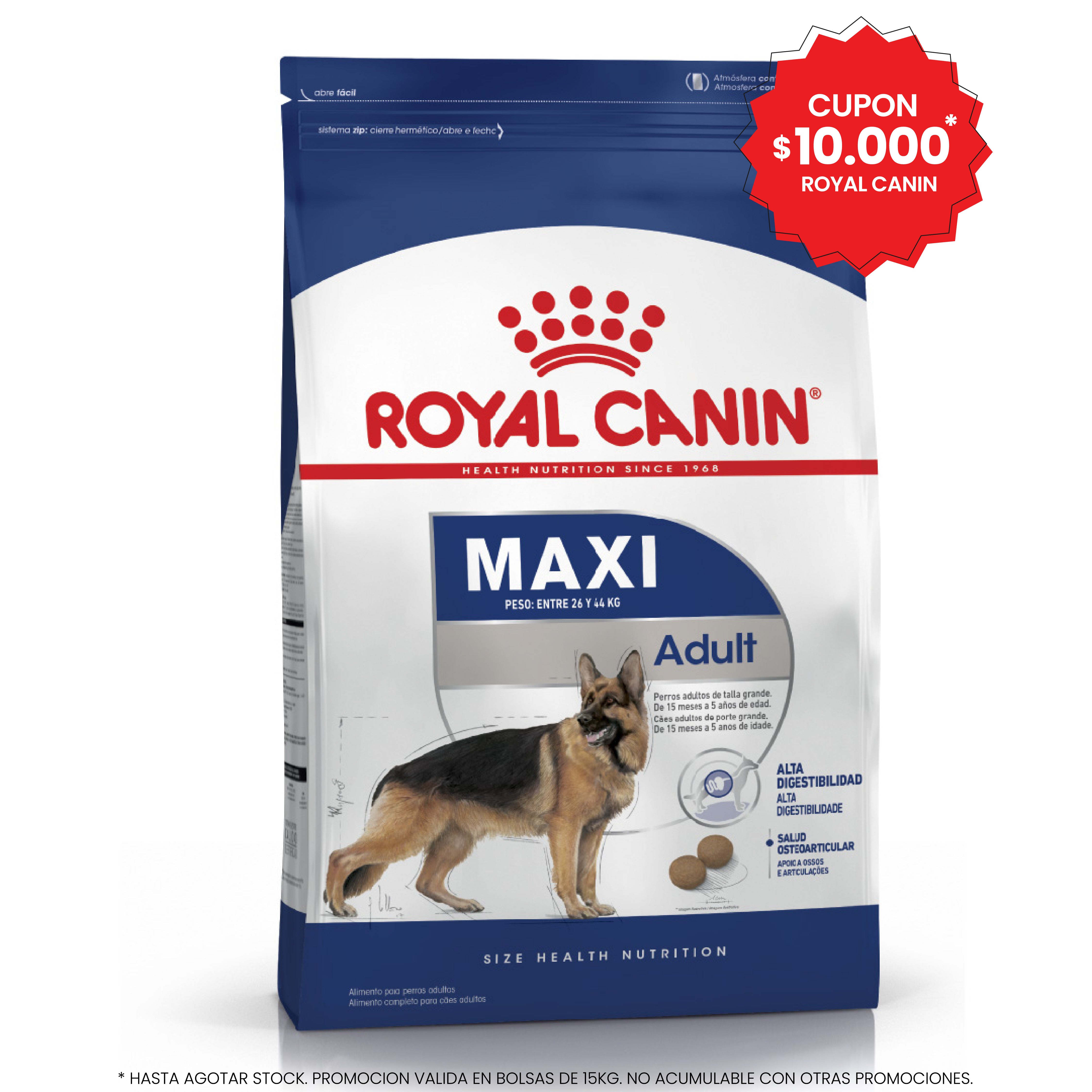 Alimento Royal Canin Perro Maxi Adult