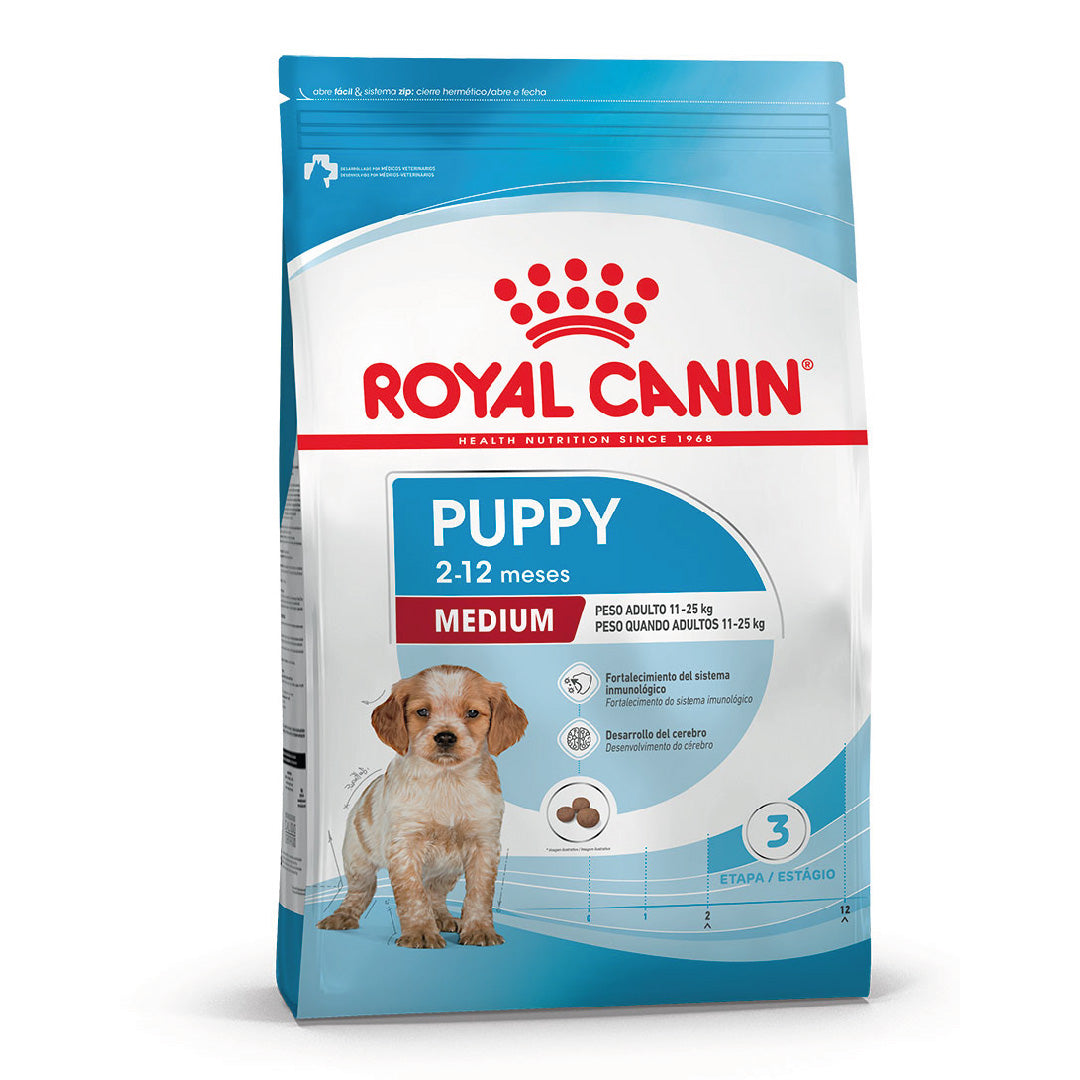 Alimento Royal Canin Perro Medium Puppy 12+3kg