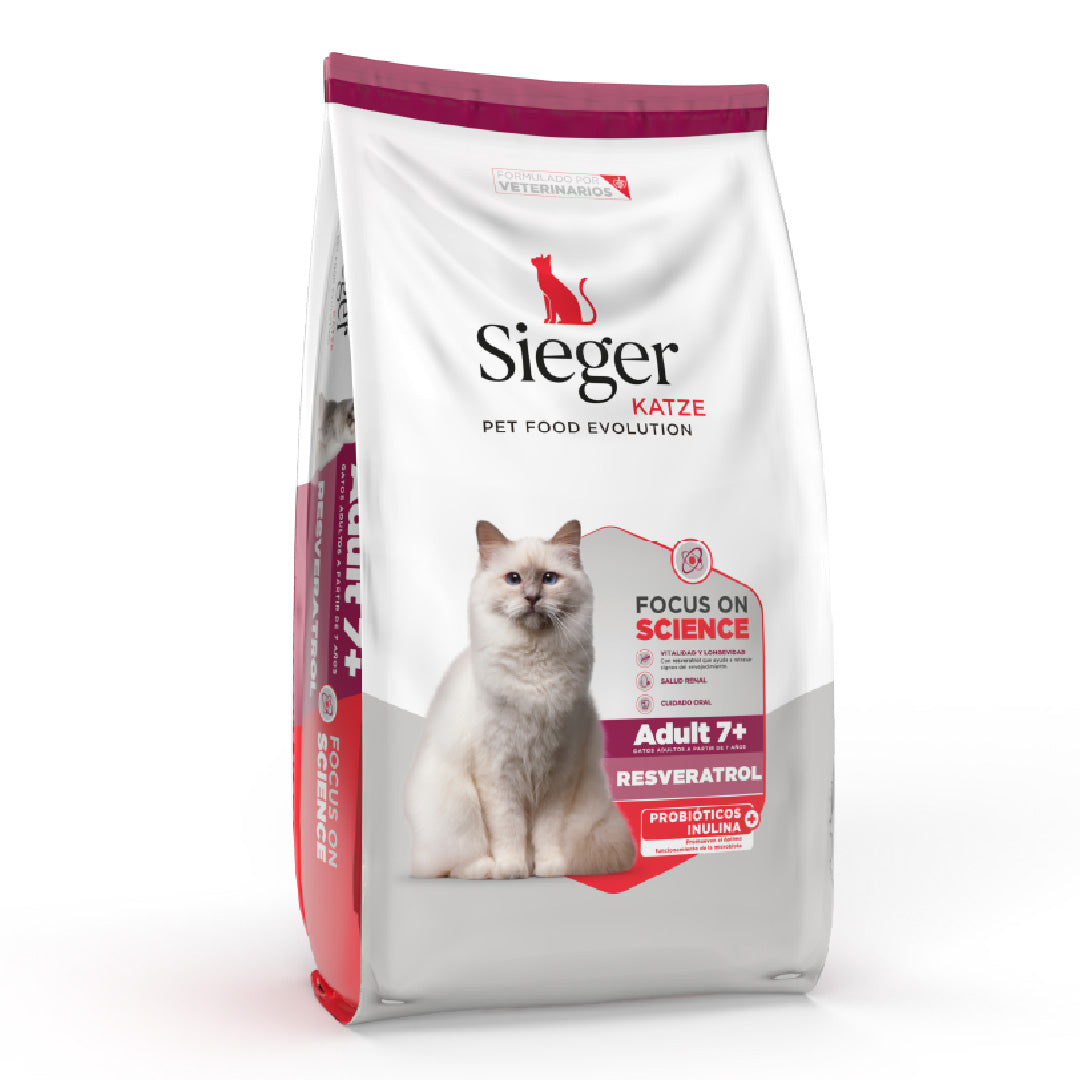 Alimento Sieger Katze Gato Senior 7+