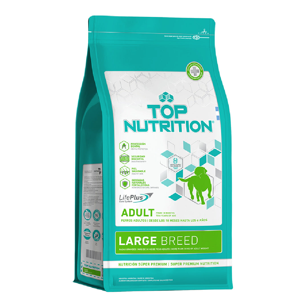 Alimento Top Nutrition Perro Adulto raza Grande 15+3kg