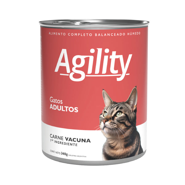 Lata Agility Gato Adulto Carne