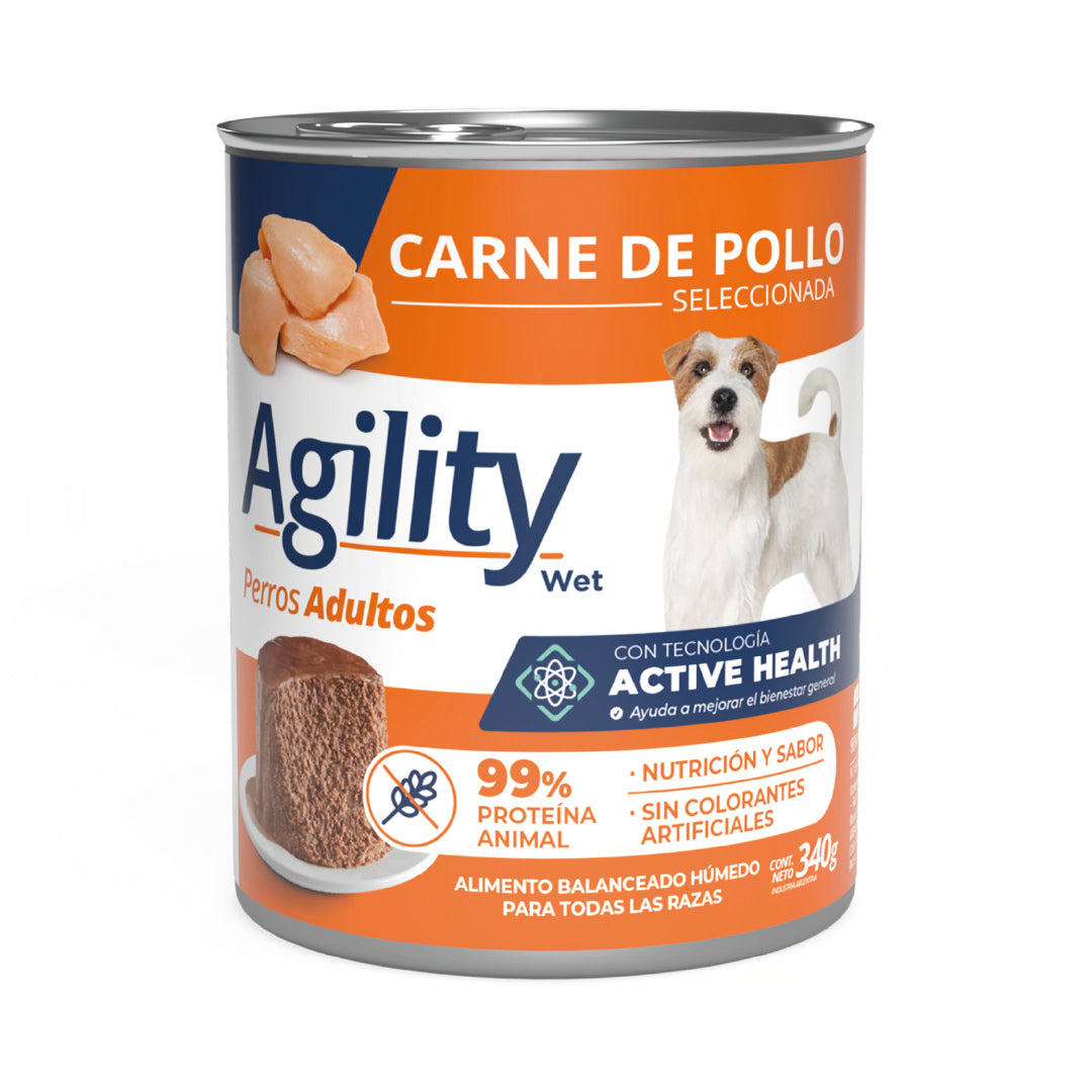 Lata Agility Perro Adulto Pollo