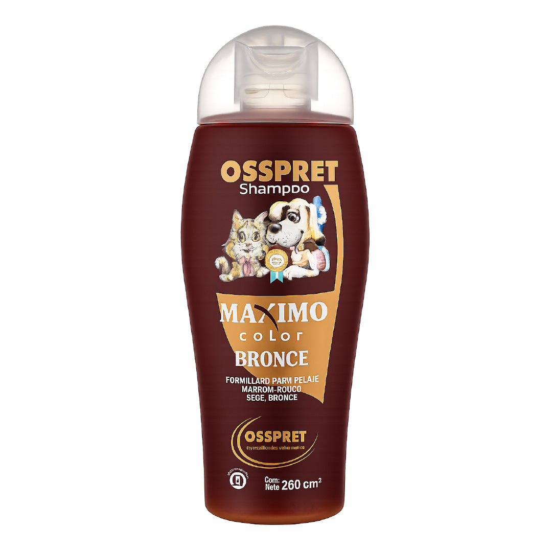 Shampoo Perro Osspret Tonalizador Bronce