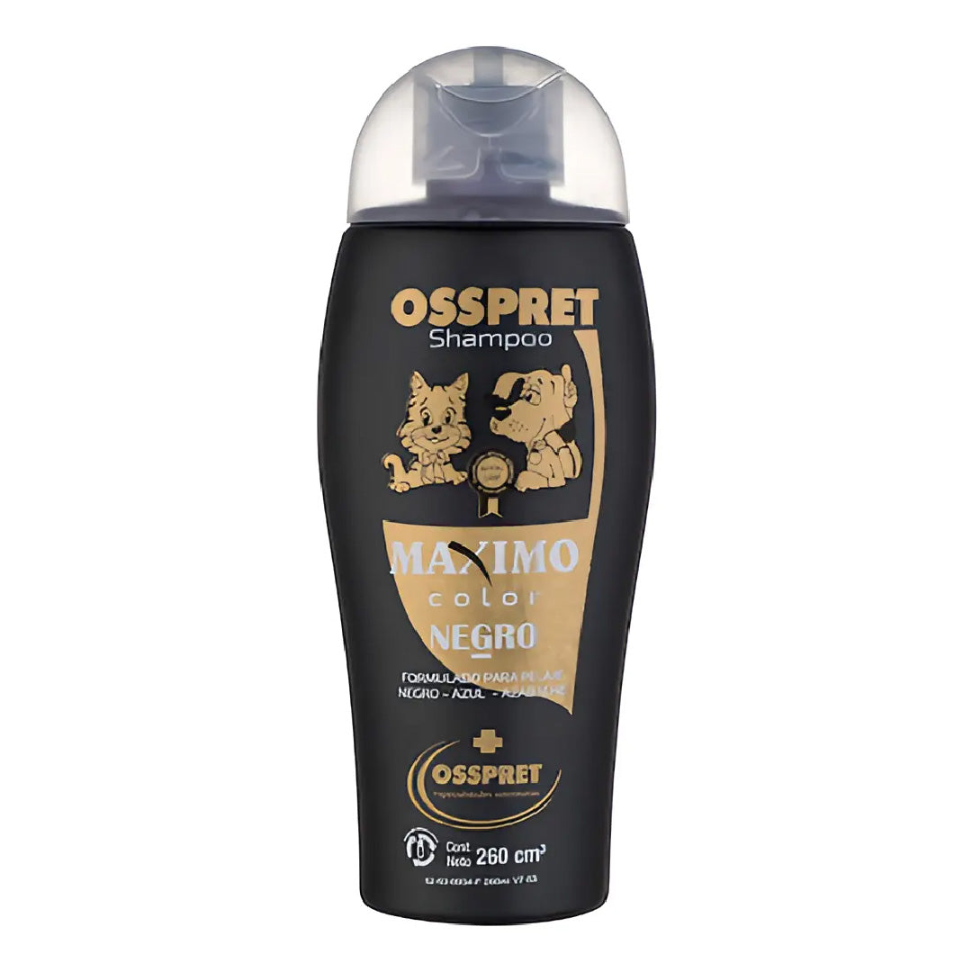 Shampoo Perro Osspret Tonalizador Negro