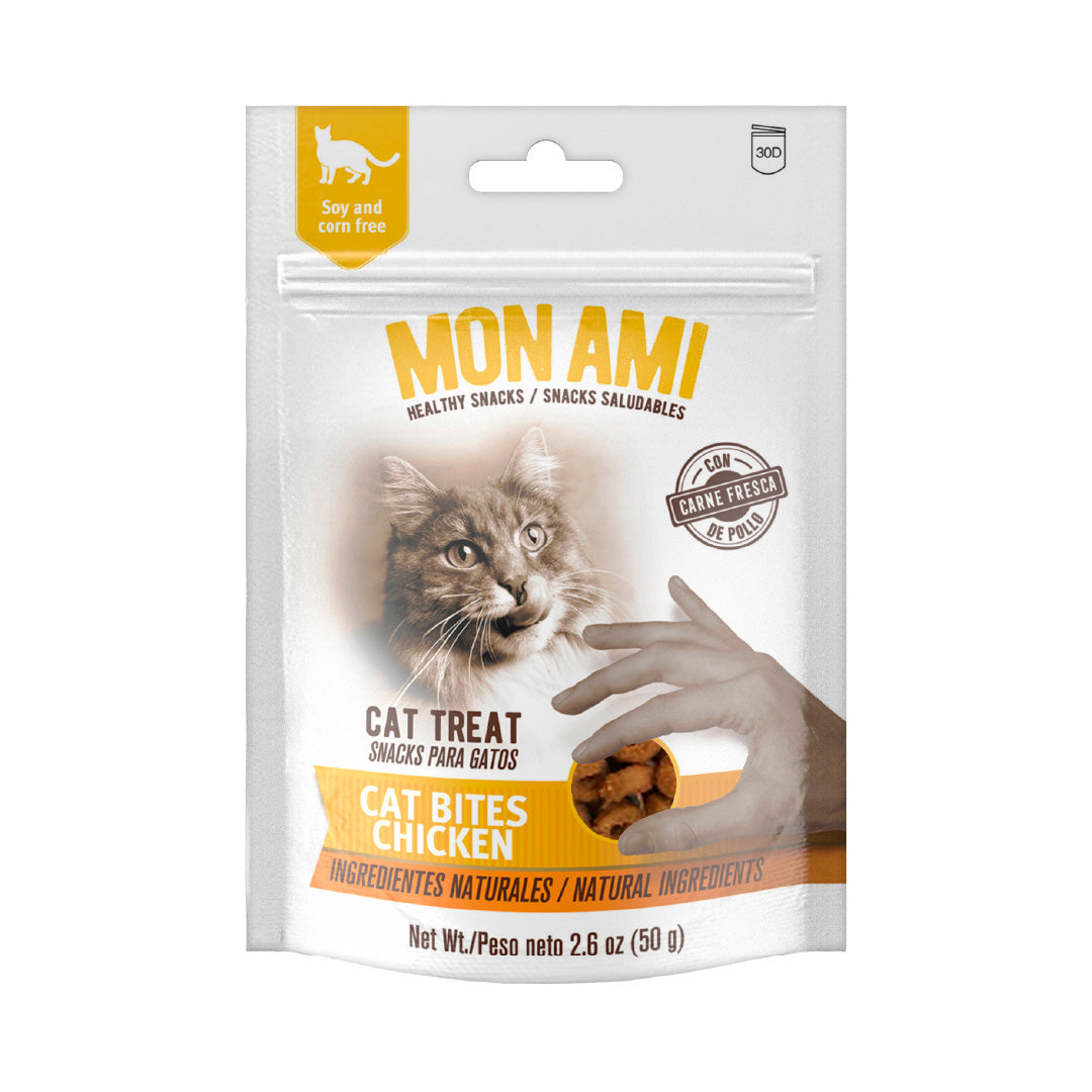 Snack Mon Ami Pollo para Gatos