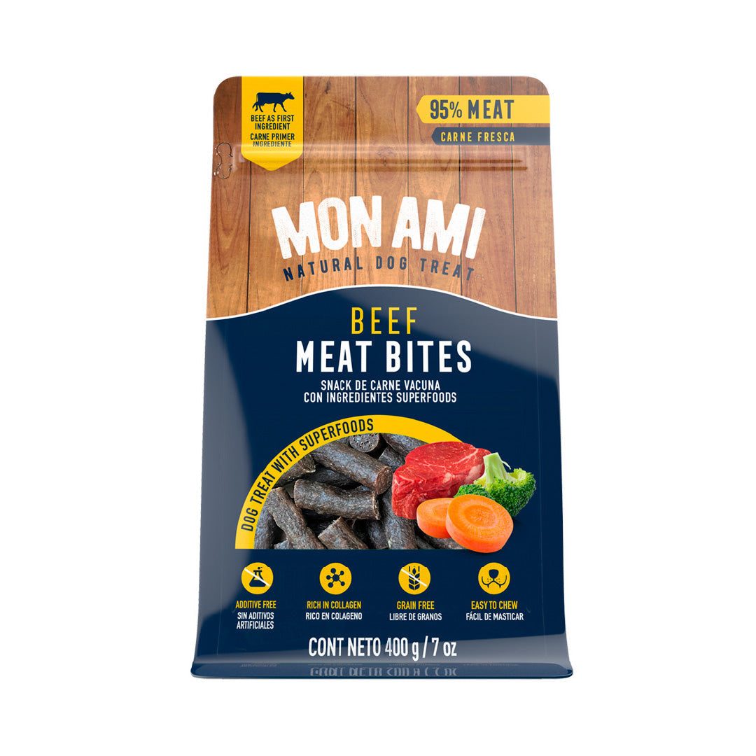 Bocaditos Mon Ami Carne Vacuna para Perros