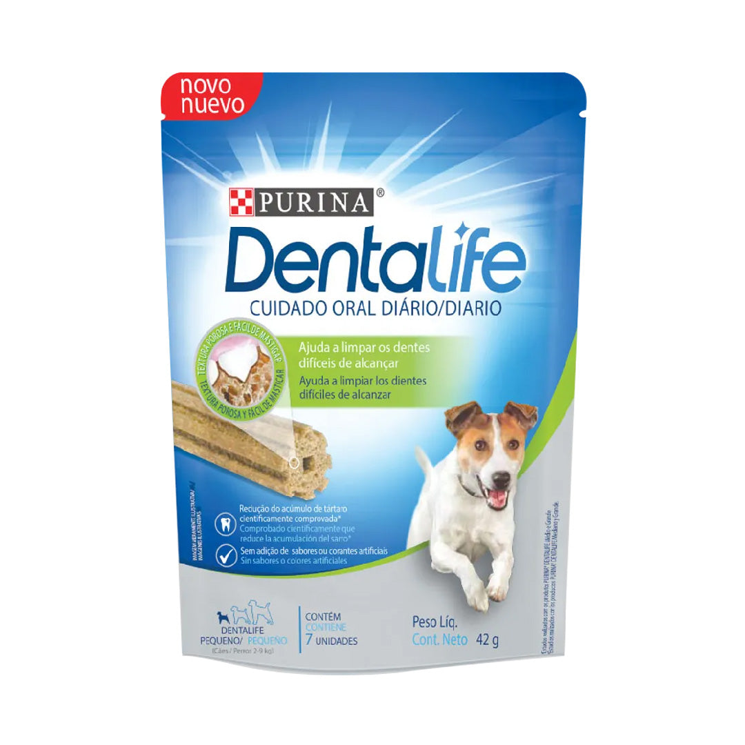 Snack Dental Purina Dentalife para Perros Raza Pequeña