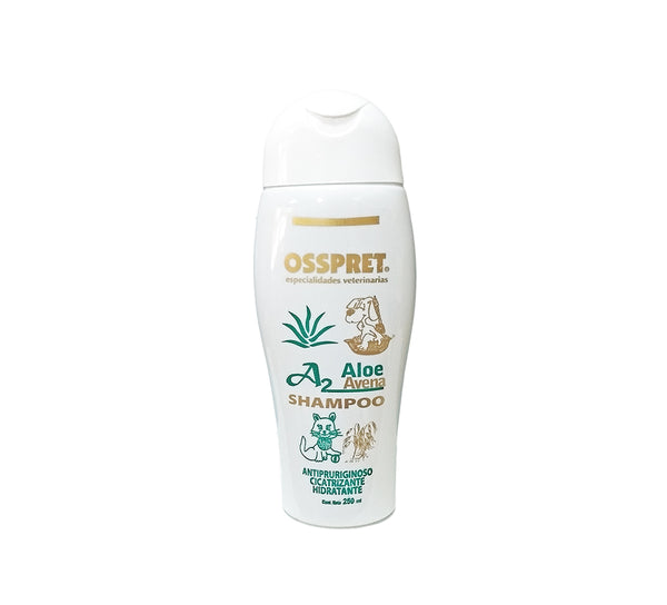 Shampoo Perro Osspret Aloe y Avena 250cm3